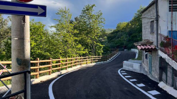 Scerni: consolidamento del versante sud