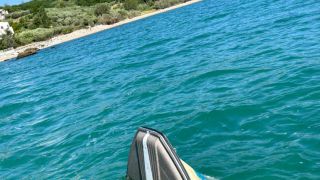 Vasto: l'imbarcazione recuperata dalla Guardia Costiera