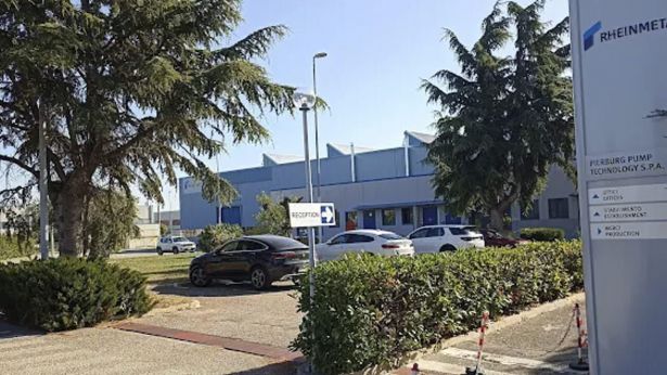 Lo stabilimento Pierburg di Lanciano