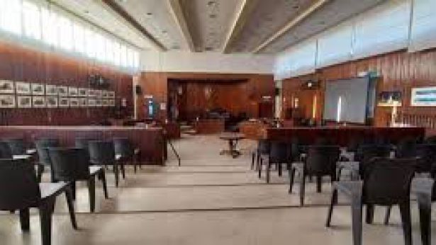 L'aula consiliare del Comune di Vasto