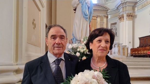 Nozze d'Oro per i coniugi Luigi Scè e Chiara Ronzitti