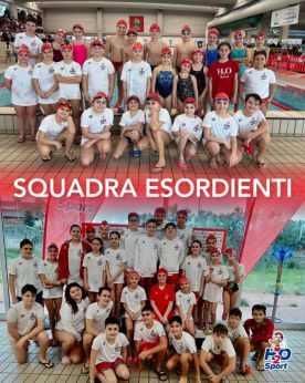 I giovani atleti della H20SPORT