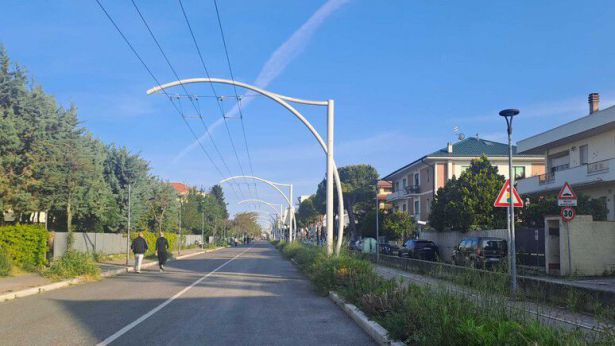 Pescara: la via Parco