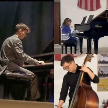 I tre giovani musicisti di Vasto