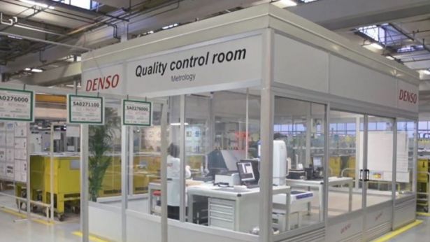 Lo stabilimento della Denso di San Salvo