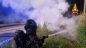 L'intervento dei Vigili del Fuoco
