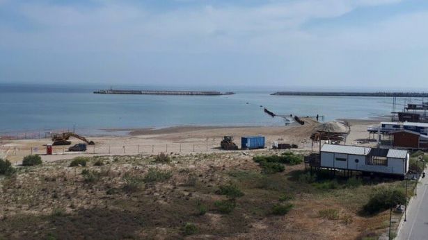 Pescara: il tratto di spiaggia interessato dall'ordinanza