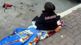 Uno dei minori posto in salvo dai Carabinieri