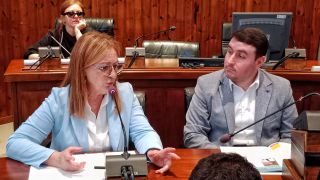 Patrizia Angelozzi con l'assessore Nicola Della Gatta