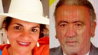 Annamaria D'Eliseo ed il marito