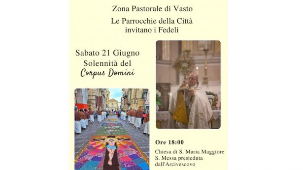 Locandina Infiorata del Corpus Domini