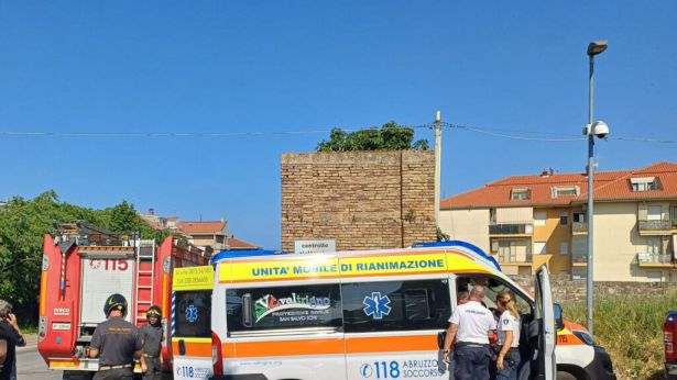 Il luogo del tragico incidente