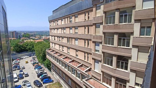 Chieti: il corpo F dell'ospedale