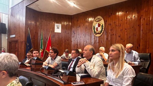 Cerimonia per la riapertura dell'Agenzia per la Promozione Culturale