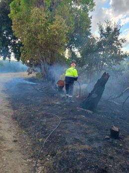 Vasto: incendio in contrada Selvotta