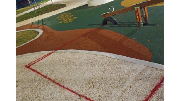 Lanciano: il Parco Giochi vandalizzato