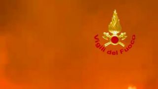 I Vigili del Fuoco in azione