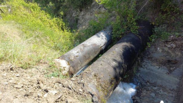 Una condotta della SASI