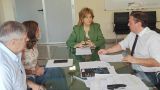 L'assessore Verì con Palmieri