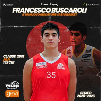 Vasto Basket: Francesco Buscaroli