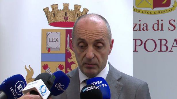 Il Dott. Domenico Farinacci, Questore di Campobasso