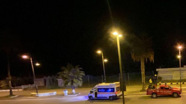 La zona nord del litorale di Vasto Marina