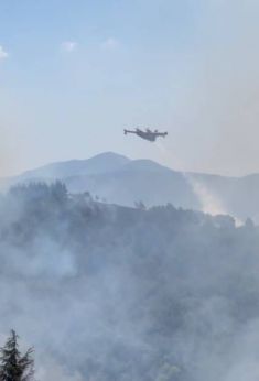 Un Canadair in azione