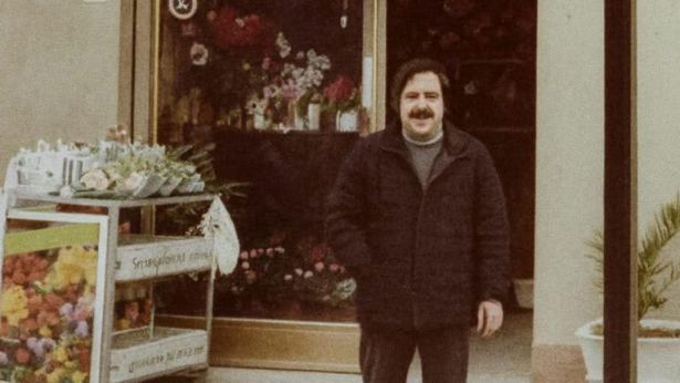 Una foto giovanile di Sebastiano D'Adamo