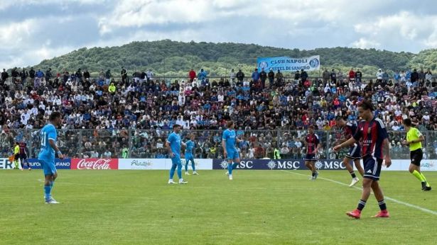 Gara del Napoli Calcio a Castel di Sangro
