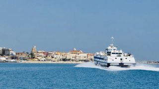 Lo Zenit di rientro a Termoli