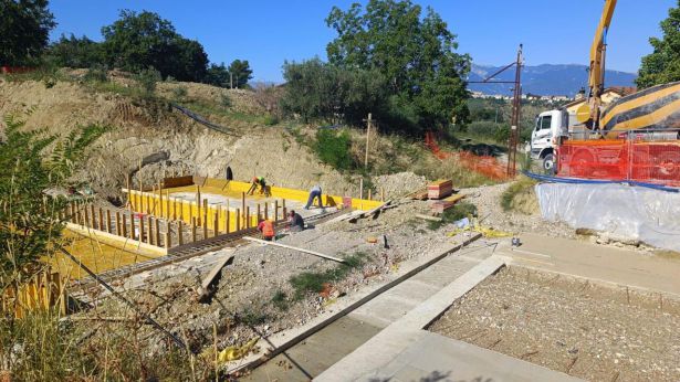 Lanciano: cantiere Ponte Marino