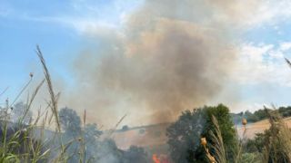 Vasto: incendio a Piana Di Marco