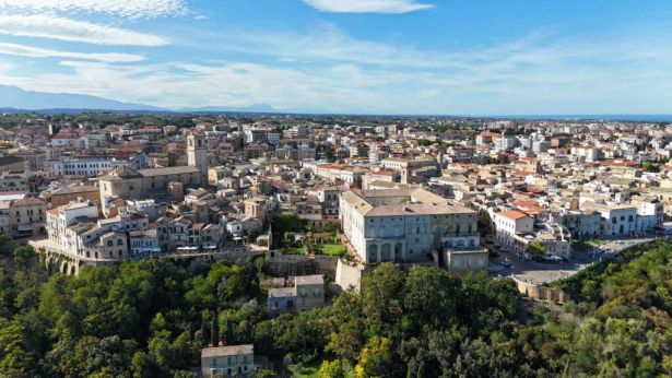 Una visione di Vasto dall'alto
