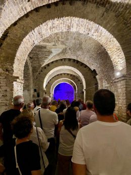 Visita ai sotterranei di Vasto