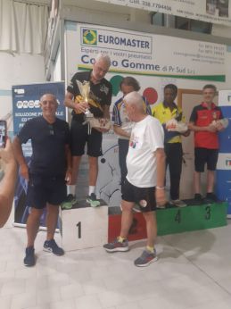 San Salvo: premiazione al bocciodromo