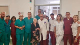 L'equipe di cardiologia dell'Ospedale di Pescara