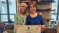 La Signora Anna Melle con la Presidente Marisa Tiberio