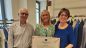 La Signora Anna Melle ed l marito con la Presidente Marisa Tiberio