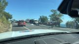 Il luogo del tragico incidente stradale