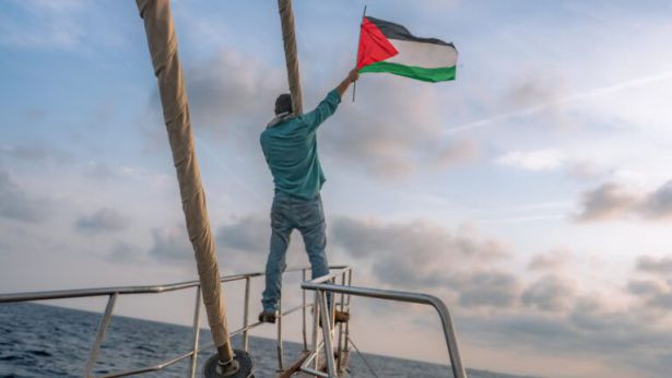 Sit-in pro Palestina