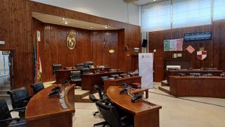 Vasto: l'aula del Consiglio Comunale