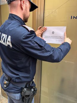 Polizia di Stato: locale posto sotto sequestro