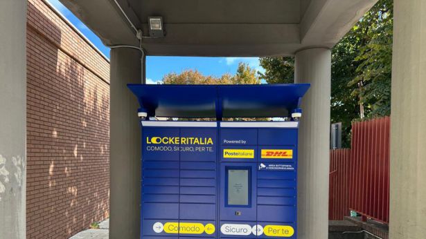 Vasto: il locker installato nell'ufficio postale di viale Giulio Cesare
