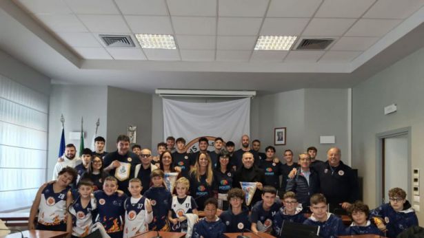 Basket: presentazione della squadra in Municipio a San Salvo