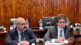 Il Sindaco Menna con il Segretario Generale dott. Pasquale De Falco