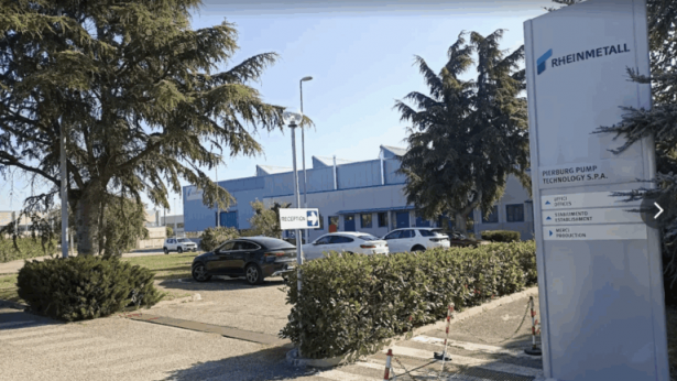 Lo stabilimento della Pierburg
