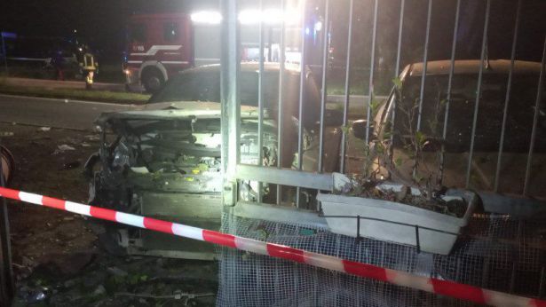 Le auto di Ranucci distrutte dall'esplosivo