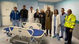 Vasto: consegna di una barella al Pronto Soccorso del San Pio