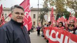 Franco Spina, segretario generale della Cgil di Chieti