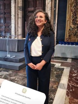 Dalila Bonelli al Quirinale